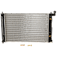 Radiator, 2.4L Engine, Automatic or Manual Transmission, Aluminum Core, Plastic Tank