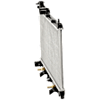 Radiator, 2.0L/2.5L Engines, Non-Turbo, With Auto Transmission, Aluminum Core, Plastic Tank