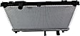 Radiator, 3.0L/3.5L Engines, Aluminum Core, Plastic Tank