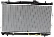 Radiator, 1.8L/2.0L Engines, Automatic or Manual Transmission, Aluminum Core, Plastic Tank