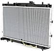 Radiator, 1.8L/2.0L Engines, Automatic or Manual Transmission, Aluminum Core, Plastic Tank