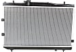 Radiator, 1.8L/2.0L Engines, Automatic or Manual Transmission, Aluminum Core, Plastic Tank