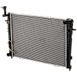 Radiator, 2.0L/2.7L Engines, Aluminum Core, Plastic Tank