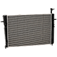 Radiator, 2.0L/2.7L Engines, Aluminum Core, Plastic Tank