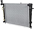 Radiator, 2.0L Engine, Aluminum Core, Plastic Tank