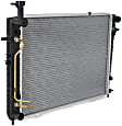 Radiator, 2.0L Engine, Aluminum Core, Plastic Tank