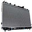 Radiator, 2.0L Engine, Aluminum Core, Plastic Tank