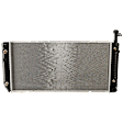 2007-2019 GMC Savana 2500 - Radiator, 4.8/6.0L Engine, Aluminum Core, Plastic Tank, with Quick Connect Lower Hose, without Sensor Hole