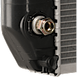 2007-2019 GMC Savana 2500 - Radiator, 4.8/6.0L Engine, Aluminum Core, Plastic Tank, with Quick Connect Lower Hose, without Sensor Hole