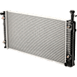 2007-2019 GMC Savana 2500 - Radiator, 4.8/6.0L Engine, Aluminum Core, Plastic Tank, with Quick Connect Lower Hose, without Sensor Hole