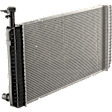 2007-2019 GMC Savana 2500 - Radiator, 4.8/6.0L Engine, Aluminum Core, Plastic Tank, with Quick Connect Lower Hose, without Sensor Hole