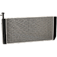 2007-2019 GMC Savana 2500 - Radiator, 4.8/6.0L Engine, Aluminum Core, Plastic Tank, with Quick Connect Lower Hose, without Sensor Hole