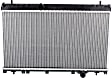 Radiator, 2.4L Engine, Turbocharged, Manual Transmission, Aluminum Core, Plastic Tank