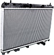 Radiator, 2.4L Engine, Turbocharged, Manual Transmission, Aluminum Core, Plastic Tank
