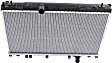 Radiator, 2.4L Engine, Turbocharged, Manual Transmission, Aluminum Core, Plastic Tank