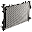 Radiator, 3.3L/3.8L Engines, Aluminum Core, Plastic Tank