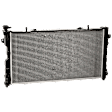 Radiator, 3.3L/3.8L Engines, Aluminum Core, Plastic Tank