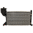 Radiator, 2.7L Engine, Aluminum Core, Plastic Tank