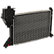 Radiator, 2.7L Engine, Aluminum Core, Plastic Tank