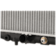 Radiator, 4 Cyl., 2.4L Engine, Aluminum Core, Plastic Tank, Denso Type