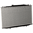 Radiator, 4 Cyl., 2.4L Engine, Aluminum Core, Plastic Tank, Denso Type