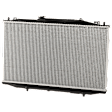 Radiator, 4 Cyl., 2.4L Engine, Aluminum Core, Plastic Tank, Denso Type