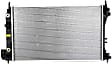 Radiator, 2.0L/2.8L Engines, Aluminum Core, Plastic Tank