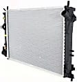 Radiator, 2.0L/2.8L Engines, Aluminum Core, Plastic Tank