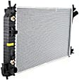 Radiator, 2.0L/2.8L Engines, Aluminum Core, Plastic Tank