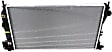 Radiator, 2.0L/2.8L Engines, Aluminum Core, Plastic Tank