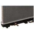 2007-2011 Toyota Camry - Radiator, 3.5L Engine, USA Built Vehicle, Aluminum Core, Plastic Tank