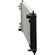 2007 Ford F-150 XL - Radiator, For Models With Heavy Duty Cooling, 8 Cyl 5.4L, (Crossflow Type)