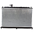 Radiator, 1.6L Engine, Aluminum Core, Plastic Tank