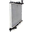 Radiator, 1.6L Engine, Aluminum Core, Plastic Tank