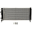 2005-2008 Buick LaCrosse - Radiator, 3.5L/3.6L/3.9L Engines, 50th Anniversary Edition/CXS/LS/LT/LTZ/Police Models, Aluminum Core, Plastic Tank