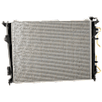Radiator, 2.4L/2.7L/3.3L/3.8L Engines, Aluminum Core, Plastic Tank