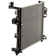 2006-2010 Jeep Commander - Radiator, 6 Cylinder/8 Cylinder, Aluminum Core, Plastic Tank