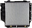 Radiator, 2.4L/4.0L Engines, Automatic or Manual Transmission, Enhanced Cooling, Aluminum Core, Plastic Tank