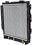 Radiator, 2.4L/4.0L Engines, Automatic or Manual Transmission, Enhanced Cooling, Aluminum Core, Plastic Tank