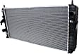 2006-2011 Buick Lucerne - Radiator, 4.6L Engine, Aluminum Core, Plastic Tank