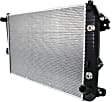 Radiator, 6.6L Engine, Aluminum Core, Plastic Tank