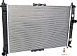 Radiator, 1.6L Engine, With Factory Air Conditioning, Aluminum Core, Plastic Tank