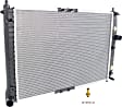 Radiator, 1.6L Engine, With Factory Air Conditioning, Aluminum Core, Plastic Tank
