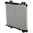 Radiator, 3.7L/4.7L Engines, Heavy Duty Cooling, Aluminum Core, Plastic Tank