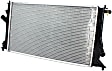 Radiator, 2.3L Engine, Aluminum Core, Plastic Tank