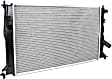 Radiator, 2.3L Engine, Aluminum Core, Plastic Tank