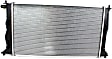 Radiator, 2.3L Engine, Aluminum Core, Plastic Tank