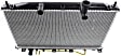 2009 Hyundai Accent - Radiator, Automatic Transaxle, 4 Cyl 1.6L