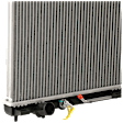 2007-2009 Hyundai Santa Fe - Radiator, 2.7L Engine, Aluminum Core, Plastic Tank, For Models without Tow Package
