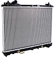 Radiator, 2.7L/3.2L Engines, Aluminum Core, Plastic Tank